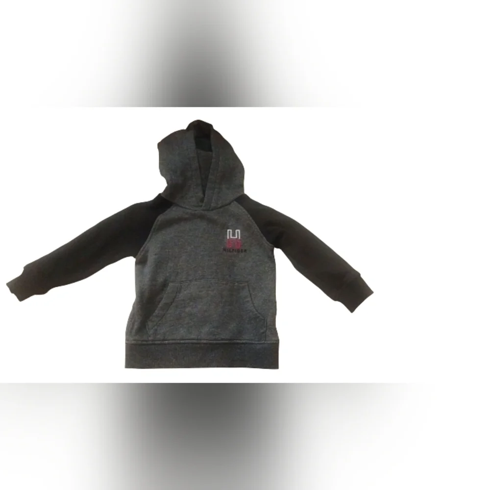 Tommy Hilfiger Baby boys infant child Black & Gray  hoodie 24 m